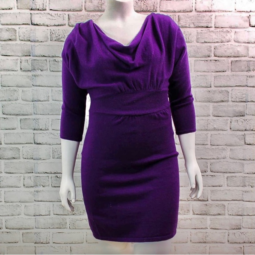 New Beautiful Plum Purple Express Extra Small Dress